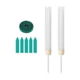 thumbnail image 3 of 2 Hollow Plant Sticks with Sticky Notes, Sticks, Practical Plant Sticks for Growing Climbing Plants, Balcony Plants, Courtyard Potted Plants White, 3 of 8