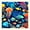 1pcs, variant on Jellyfish Fish Deep Sea Delight Abyssal Marine Art Vinyl Sticker