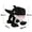 Black Shark, variant on Steel A Brrainrot Mountain and Sea Classic Black Four Clawed Shark Spitfire Dragon Plush Toy