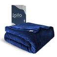 thumbnail image 1 of Cobija King, Frazada Ultra Suave, 100% Microfibra de Poliéster Premium (Azul Rey) Laila Comfort., 1 of 8