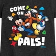 thumbnail image 3 of Disney Jr - Come On Pals  - Toddler & Youth Girls Short Sleeve Graphic T-Shirt, 3 of 5
