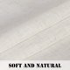 thumbnail image 5 of Elegantes cortinas de mezcla de lino, protección de privacidad, filtrado de luz, paneles de ventana con ojales de níquel, cortinas para dormitorio (juego de 2, 52 x 84 pulgadas, natural) marfil, 52 pulgadas de ancho x 45 pulgadas de largo, 5 of 5