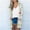 Light Green, variant on Women's Jackets Lightweigh Trendy Under $15 Printing Long Sleeve Casual Blouse With Pocket Cardigan Outwear
