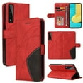 thumbnail image 1 of Case for LG Stylo 7 5G/4G Leather Wallet Book Flip Folio Stand View Cover - Red, 1 of 5