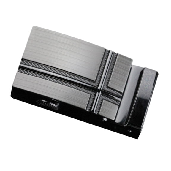Gieenan Men's Ratchet Belt Buckles Men's Business Belt Buckles Alloys Automatic Buckles