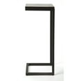 thumbnail image 3 of Beaumont Lane Metal Furniture Wood Metal Accent Table in Brown, 3 of 5