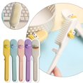 thumbnail image 3 of Cartoon Portable Comb High Value Soft Teeth Hair Comb Big Mouth Straight Hair Comb Folding Comb Dual-Purpose Comb Hairdressing Comb, 3 of 7