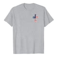 thumbnail image 5 of CAICJ98 Womens 250th Anniversary Shirt Vintage American Flag Independence Day 250 Anniversary Shirt for Women (Grey,L), 5 of 7