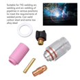 thumbnail image 3 of High quality 6-piece set 8# porcelain nozzle 2.4mm electrode glass protection, 3 of 5