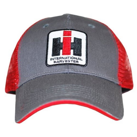 Case IH Velcro Adjustable Charcoal Hat