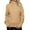 Beige, variant on Lovskoo Sweaters for Women Turtleneck High Neck Sweater Loose Long Sleeve Knitted Pullover Sweater White