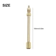 thumbnail image 4 of 2Pcs 100Mm Tyre Valve Extension Rod Wheel Adapter Silver Tone for Car Motorcycle, 4 of 9