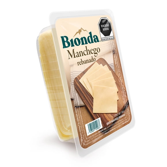 Queso Manchego Bionda Rebanado 400 g
