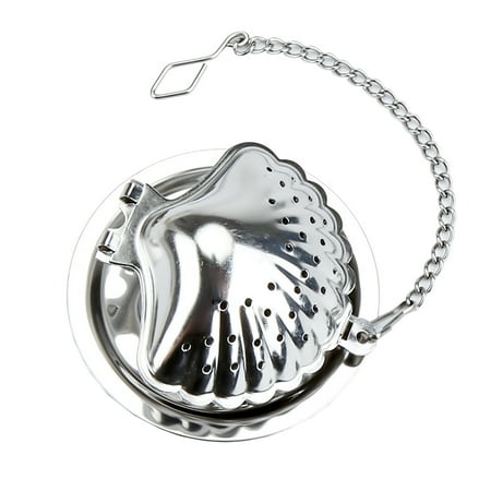 

Wowspeed Shell-Shaped Tea Strainer Stainless Steel Tea Infuser Filter