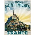 thumbnail image 2 of Marmont Hill "Le Mont Saint-Michel" Painting Print on Canvas, 2 of 5