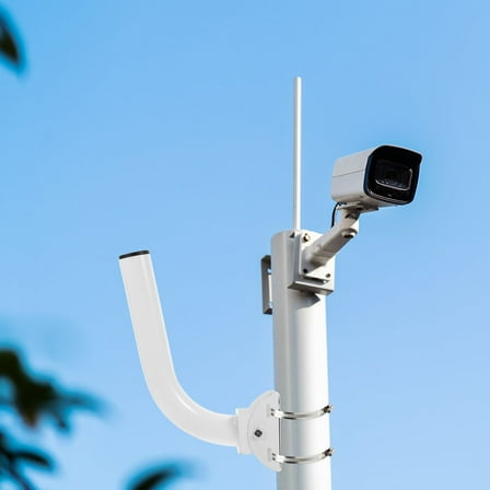 HOMEMAXS Pole Mount Bracket for Wireless Bridge Bracket Mount Adjustable Pole Mount for Access Points Universal Wall and Pole Mounting Bracket