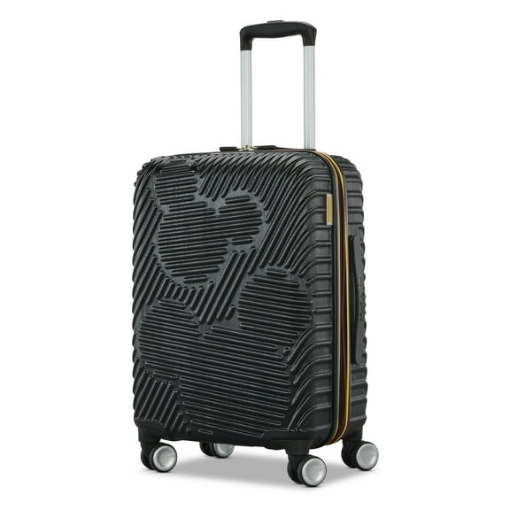 Disney x American Tourister All Ages Minnie Mouse Carry On Suitcase with Spinner Wheels - Black
