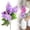 B, variant on Artificial Daisy Memorial Flower Single Stem D Plastic for Cemetery Hanging Window Box Home Table Decor