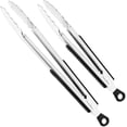 thumbnail image 1 of Stainless Steel Kitchen Tongs Set Metal Food Tongs, 1 of 7