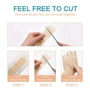 Gowinsee Silicone Scar Sheets 2 Rolls, Burn Scars C-Section, Medical Grade Silicone Scar Tape Scar Removal Strips for Acne