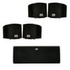 Acoustic Audio AA321B and AA40CB Indoor Speakers Home Theater 5 Speaker Set