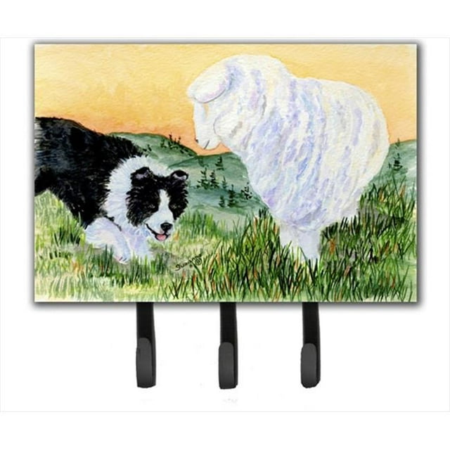 Carolines Treasures SS8103TH68 Porte-Leash Border Collie Ou Crochet à Clé