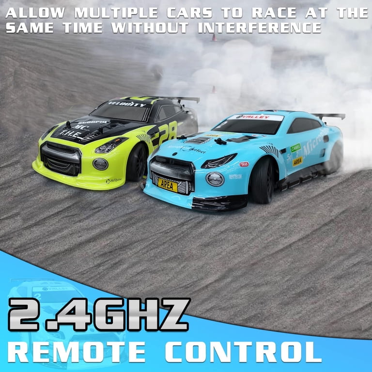 iBliver Voiture RC Drift, Voiture Télécommandée 1:14 4WD Voitures RC Drift Véhicule 28 Km/h Voiture RC Drift de Course Haute Vitesse Cadeaux Jouet