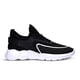 thumbnail image 2 of Sneakers Calzado Deportivo Antiderrapante Tenis De Hombre Gaon Negro con Blanco Gaon GAON06, 2 of 7