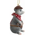 thumbnail image 6 of Cowboy Opossum Christmas Tree Western Wildlife Ornament, 6 of 7