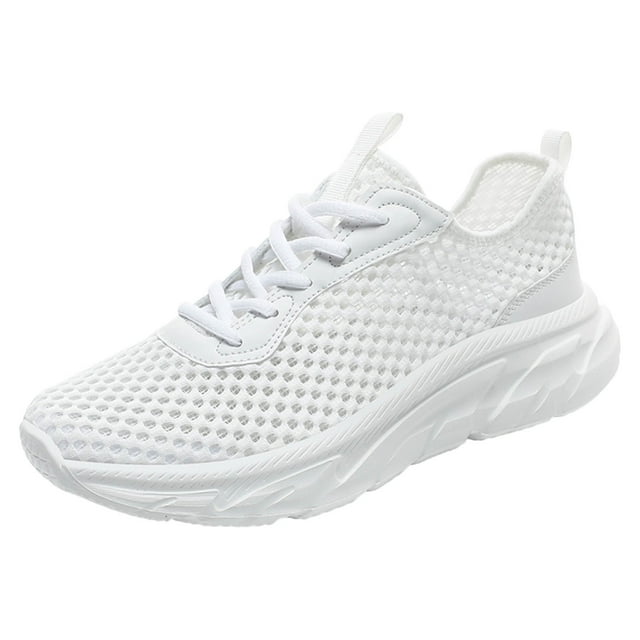 asddcavvf Men Sports Shoes Fashionable And Simple Solid Color Hollowed Out Mesh Breathable And Comfo