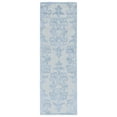 thumbnail image 3 of SAFAVIEH Bella Galena Damask Vines Wool Runner Rug, Blue, 2'3" x 7', 3 of 12