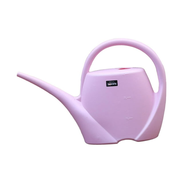 Regadera shamjiam Regadera antideslizante para jardín doméstica para patio trasero plantas de interior flores rosa