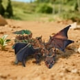 thumbnail image 4 of Large - Horned Scale Dragon Figure Model Ornament, Highly Articulated 3D Printed Dragon Toy With Movable Joints, Interactive Dragon Figurine For Imaginative Play And Display,, 4 of 5
