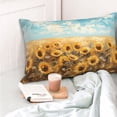 thumbnail image 4 of Vsdgher Sunflower Field Bliss Pillow Cases, Pillow Covers - suit sofa or office-16"x24", 4 of 6