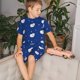 thumbnail image 4 of Balery Moon Lamb Conjunto de Pijama Infantil de Manga Corta con Estampado – Ropa de Dormir de Algodón Suave-Medium, 4 of 6