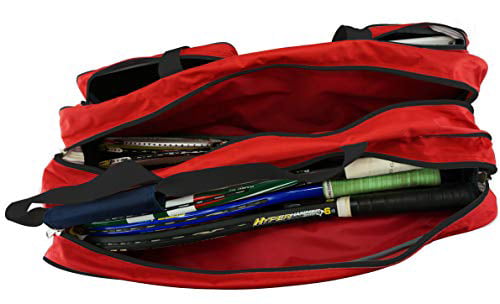 LM229 K-Cliffs Sports Gym Carry Bag Tennis Racquet Case Paddle Holder