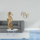 thumbnail image 2 of Estatua de resina, figura de , escultura de de madera tallada a mano, adorno decorativo de resina para regalo artesanal artístico, ad, 2 of 8