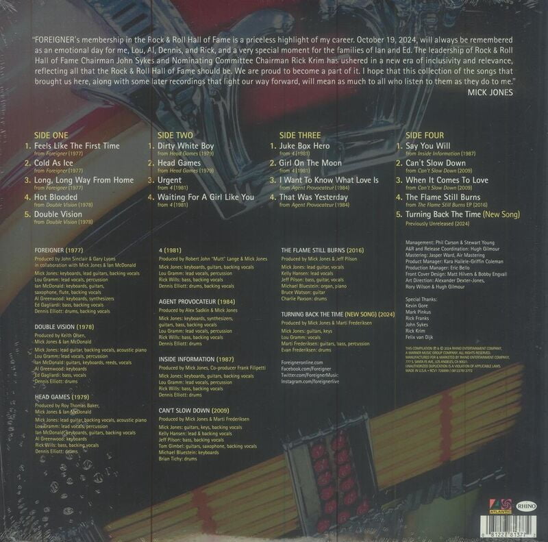 PR FOREIGNER LP
