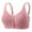 c01Pink, variant on Front Closure Bra for Seniors Women Thin Breathable Comfortable Non-steel Ring Printed Bra for Older Women Green XXL