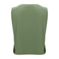 thumbnail image 5 of CAIXIA Gym Tops for Women Workout Sleeveless Summer Athletic Tank Tops Crewneck Undershirt Running Yoga Active Shirts Lightweight Racerback Breathable Tee,Green, 5 of 6