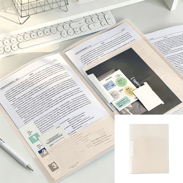 Multi Functional Folder Data Book Office Stationery Storage Book Folder Writing Board