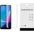 thumbnail image 3 of For Samsung Galaxy A24 4G Wallet ID Flip Pouch Cover Phone Case + Tempered Glass - Black, 3 of 5