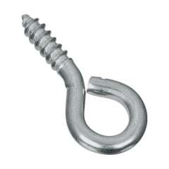 

3PC National Hardware National Hardware - N118-893 - 0.14 in. Dia. x 1-5/16 in. L Zinc-Plated Steel Screw Eye 30 lb. capacity - 8/Pack