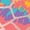 LIGHT PINK, variant on - Tie Dye Turtle - Youth Girls Boxy T-Shirt