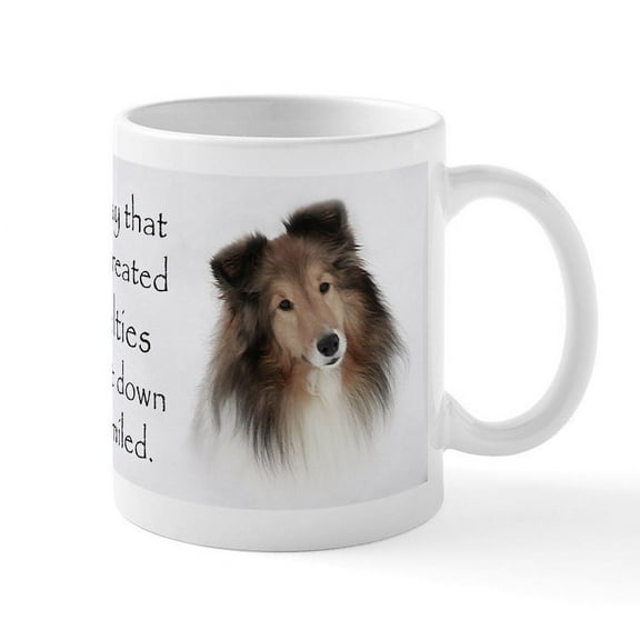 CafePress - Sheltie Mug - 11 oz Ceramic Mug - Novelty Coffee Tea Cup