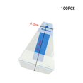 thumbnail image 1 of 100pcs Plastic Disposable Sandwich Packaging Bag Transparent Easy To Tear Bread Bags Triangle Printed Sandwich Wrappers Wedding, 1 of 6