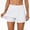 White, variant on Kukoosong Women's High-Waist Workout Shorts with Pockets Athletic Sports Casual Elastic Waist Comfortable Breathable Summer Shorts Yoga Gym Running Shorts
