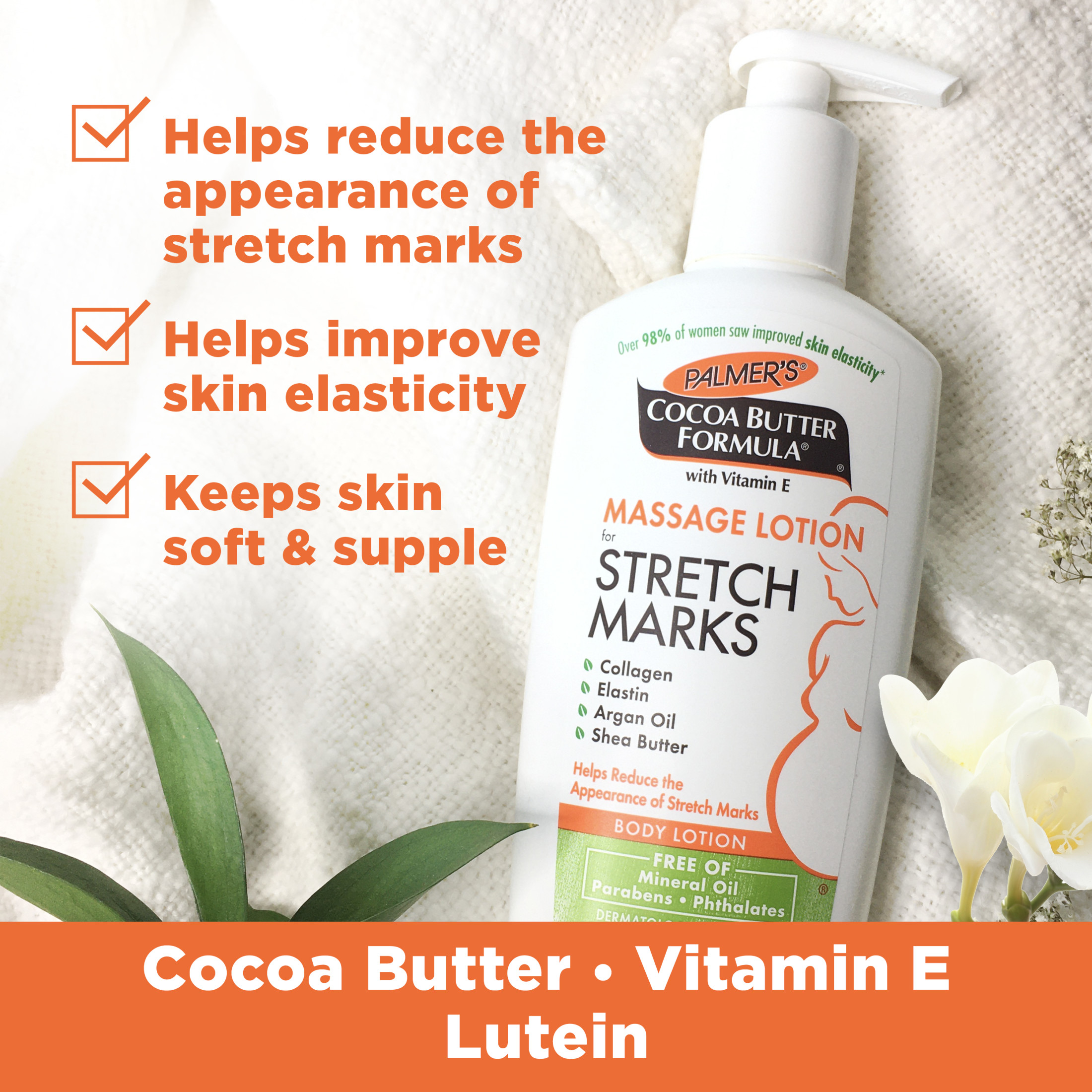 Palmer's Cocoa Butter Formula Massage Lotion for Stretch Marks, 8.5 fl. oz. - image 4 of 16