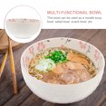 thumbnail image 3 of 1 Pc Practical Japanese Style Rice Bowl Soup Bowl Salad Bowl Noodle Bowl, 3 of 9