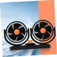 thumbnail image 2 of Car Fan for Dashboard - 3 Pack Portable Small Plastic Fans for Cars, Adjustable Direction, 12V Compatibility, 2 of 5